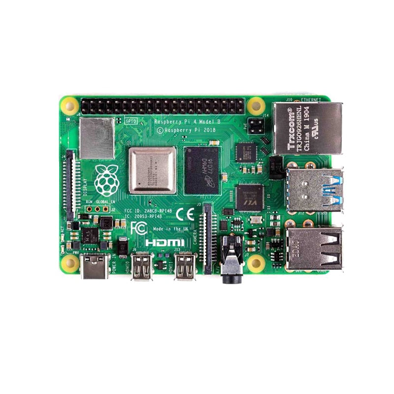 Original Raspberry Pi 4 Model B 4B RAM 1GB 2GB 4GB 8GB Core 1.5Ghz 4K Micro HDMI-compatible Pi4B 3 faster than Pi 3B+
