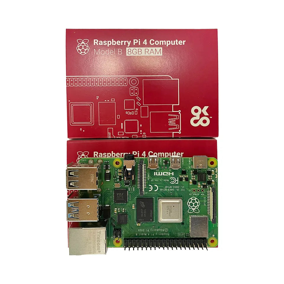 Raspberry Pi 4 4GB/8GB RAM Model B Single Development Board Quad Core 64bit with Wi-Fi & Bluetooth