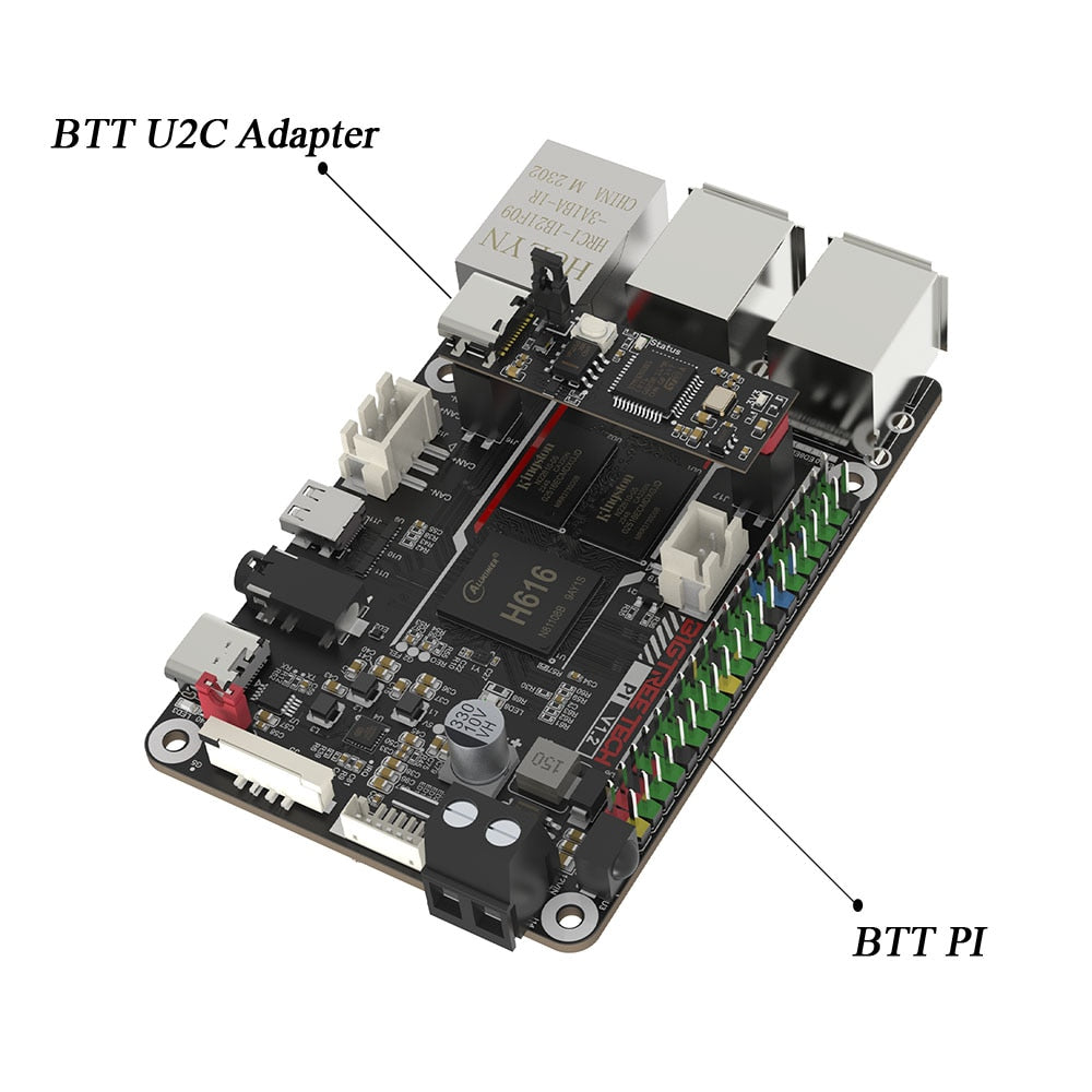 BIGTREETECH BTT PI V1.2 Quad Core Processor With 2.4G WiFi 40Pin GPIO VS Raspberry PI For Klipper I3 CoreXY 3D Printer DIy User