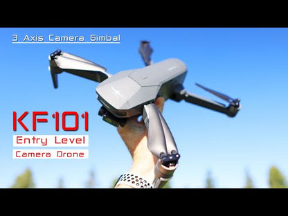 KF 101 MAX-S 4K adjustable Camera brushless motor drone with GPS Follow me, self-stabilized 3-axis gimbal, smart follow, gesture control, and long range transmission